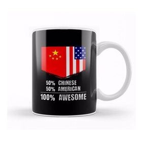 Baskı Dükkanı 50% Colombian 50% American 100% Awesome Immigrant Kupa