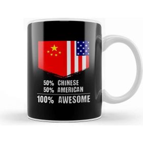 Baskı Dükkanı 50% Colombian 50% American 100% Awesome Immigrant Kupa