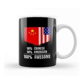 Baskı Dükkanı 50% Colombian 50% American 100% Awesome Immigrant Kupa
