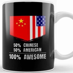 Baskı Dükkanı 50% Colombian 50% American 100% Awesome Immigrant Kupa