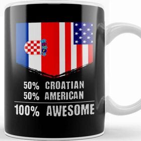 Baskı Dükkanı 50% Cuban 50% American 100% Awesome Immigrant Kupa