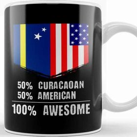 Baskı Dükkanı 50% Danish 50% American 100% Awesome Immigrant Kupa