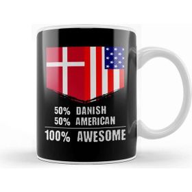 Baskı Dükkanı 50% Dominican 50% American 100% Awesome Immigrant Kupa