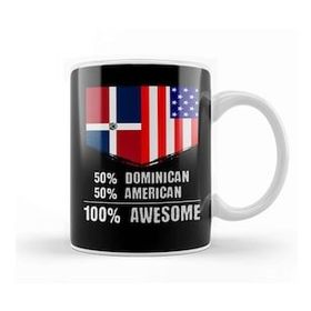 Baskı Dükkanı 50% Dutch 50% American 100% Awesome Immigrant Kupa
