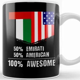 Baskı Dükkanı 50% Filipino 50% American 100% Awesome Immigrant Kupa
