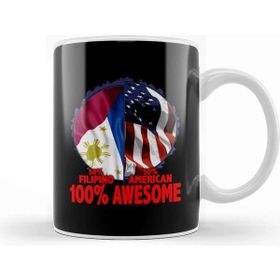 Baskı Dükkanı 50% Finnish 50% American 100% Awesome Immigrant Kupa