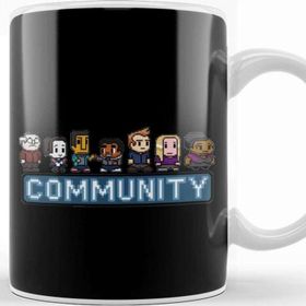 Baskı Dükkanı 8 Bit Community Logo Kupa