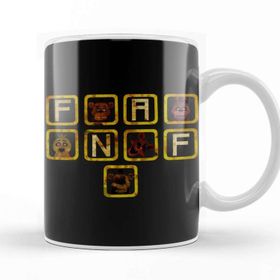 Baskı Dükkanı 8 Bit Fnaf World Five Nights At Freddys 01 Kupa