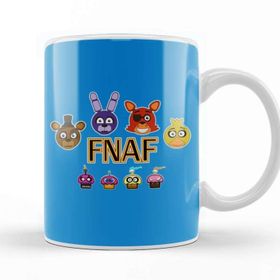 Baskı Dükkanı 8 Bit Fnaf World Five Nights At Freddys 01 Kupa
