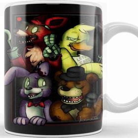 Baskı Dükkanı 8 Bit Fnaf World Five Nights At Freddys 01 Kupa