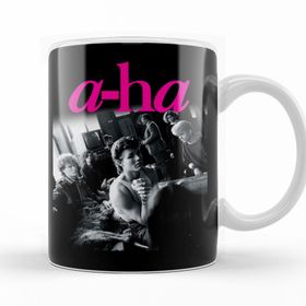 Baskı Dükkanı a-ha Kupa Bardak Porselen