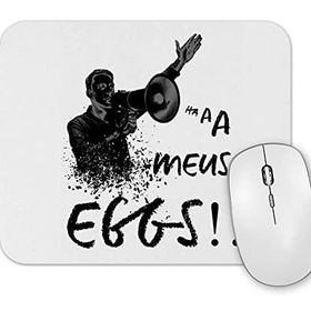 Baskı Dükkanı Aaa Meus Egg Mouse Pad