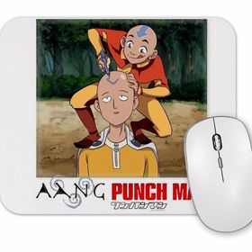 Baskı Dükkanı Aang Punch Man Mouse Pad