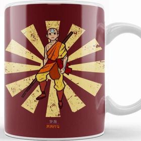 Baskı Dükkanı Aang Retro Japanese Avatar The Last Airbender Kupa