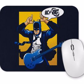 Baskı Dükkanı Ac Dc Rock Gitar Batman Mouse Pad