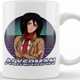 Baskı Dükkanı Ackerman Mikasa Mikasa Ackerman 01 Kupa