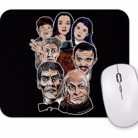 Baskı Dükkanı Addams Family Forever Mouse Pad