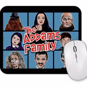 Baskı Dükkanı Addams Family Heres A Story Mouse Pad