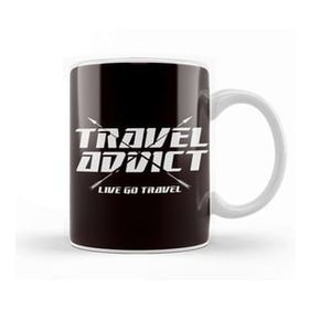 Baskı Dükkanı Addict Travel Traveler Blogger Traveling Blogging Backpacker Kupa