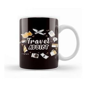 Baskı Dükkanı Addict Travel Traveler Blogger Traveling Blogging Backpacker Kupa
