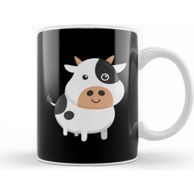 Baskı Dükkanı Adorable Cow Cute Baby Calf Cow Lovers Kupa
