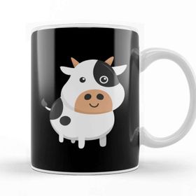 Baskı Dükkanı Adorable Cow Cute Baby Calf Cow Lovers Kupa