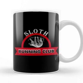 Baskı Dükkanı Adorable Sloth Running Club Sloth Lovers Team Kupa Bardak