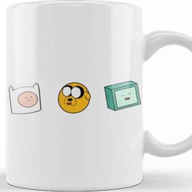 Baskı Dükkanı Adventure Friends Adventure Time Kupa Bardak