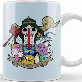 Baskı Dükkanı Adventure Time 010 Sihirli Porselen Kupa Bardak