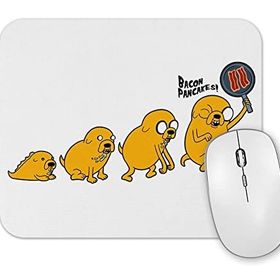Baskı Dükkanı Adventure Time Bacon Pancakes 010 Mouse Pad