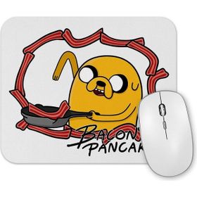 Baskı Dükkanı Adventure Time Bacon Pancakes 0101 Mouse Pad
