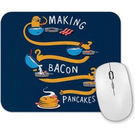 Baskı Dükkanı Adventure Time Bacon Pancakes 012 Mouse Pad