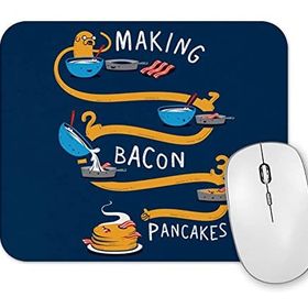 Baskı Dükkanı Adventure Time Bacon Pancakes 012 Mouse Pad