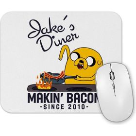 Baskı Dükkanı Adventure Time Bacon Pancakes Mouse Pad