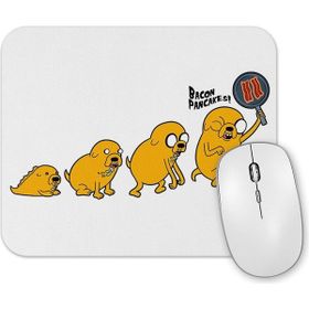 Baskı Dükkanı Adventure Time Bacon Pancakes Mouse Pad