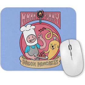 Baskı Dükkanı Adventure Time Bacon Pancakes Mouse Pad