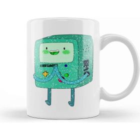 Baskı Dükkanı Adventure Time Bmo and Snow Kupa
