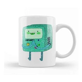 Baskı Dükkanı Adventure Time Bmo and Snow Kupa