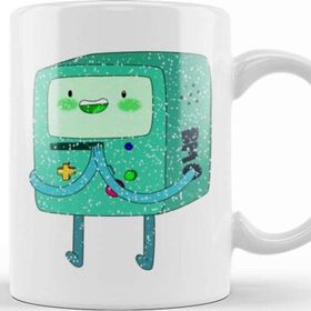 Baskı Dükkanı Adventure Time Bmo and Snow Kupa