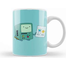 Baskı Dükkanı Adventure Time Bmo The Painter Kupa
