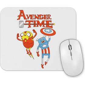 Baskı Dükkanı Adventure Time Captain America Iron Man Jake Finn Princess Bubblegum Marceline Mouse Pad