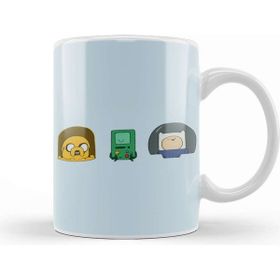 Baskı Dükkanı Adventure Time in Space Without Text 01 Kupa