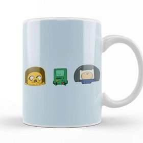 Baskı Dükkanı Adventure Time in Space Without Text 01 Kupa
