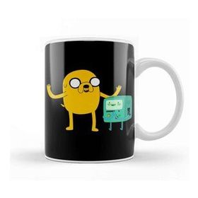 Baskı Dükkanı Adventure Time Jake the Dog And Bmo the Robot Kupa