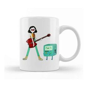 Baskı Dükkanı Adventure Time Marceline and Bmo Kupa