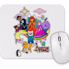Baskı Dükkanı Adventure Time Marceline Jack Finn Cartoon Network Buz Kralı Mouse Pad