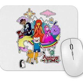 Baskı Dükkanı Adventure Time Marceline Jack Finn Cartoon Network Buz Kralı Mouse Pad