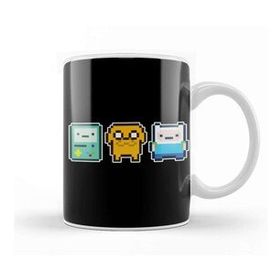 Baskı Dükkanı Adventure Time Pixel Art Kupa