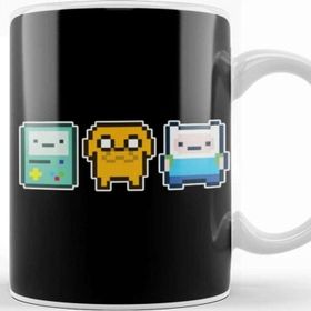 Baskı Dükkanı Adventure Time Pixel Art Kupa