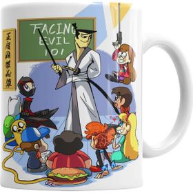 Baskı Dükkanı Adventure Time Samurai Jack Princess Bubblegum Marce Kupa